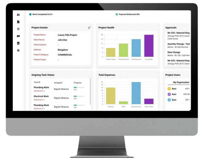 Project Management Dashboard